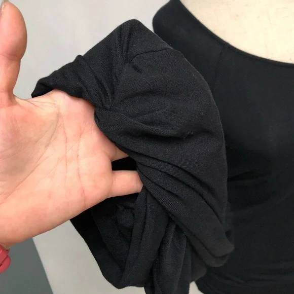 ❌SOLD❌ Free People Black To The Tropics Top Sz S - Picture 9 of 13